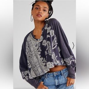 Free People We The Free True Perfection Oversized Tee M